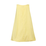 BARBEL DRESS - BUTTER YELLOW