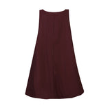 BARBEL DRESS - DARK BORDEAUX