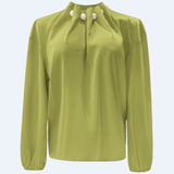 PIP LS BLOUSE - AVOCADO