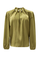 PIP LS BLOUSE - AVOCADO
