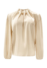 PIP LS BLOUSE - OFF WHITE