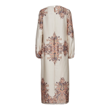 WENNISE LS DRESS - CREME PAISLEY