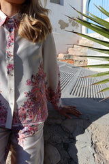 WENNISE LS SHIRT - PINK PAISLEY