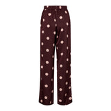 DOTTI PANTS - PLUM ROSE BIG DOT