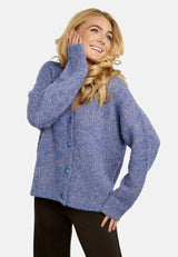 LOU CARDIGAN - BLUE ROSE