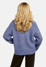 LOU CARDIGAN - BLUE ROSE