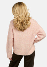 LOU CARDIGAN - CREME PEACHY