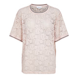 LACY TSHIRT - ROSE