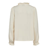 LAURA LS BLOUSE - CREME