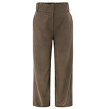 FREDDY WIDE PANTS - NOUGAT BROWN