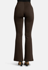 HENNY FLAIR PANTS - BROWN