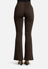 HENNY FLAIR PANTS - BROWN