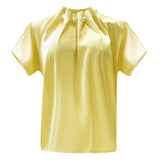 PIP SS PEARL BLOUSE - YELLOW