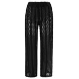 CROC PANTS - BLACK