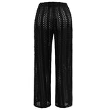 CROC PANTS - BLACK