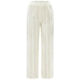 CROC PANTS - CREME