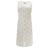 ANN NS DRESS - CREME