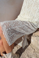 ANN NS DRESS - CREME
