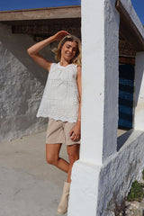 BRODY TOP - WHITE