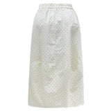 DORTE DOT SKIRT - CREME BLACK SMALL DOT
