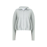 HENNY BALOON JACKET - GREY MELANGE