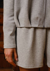 HENNY SHORTS - GREY MELANGE