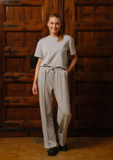 HENNY JOG PANTS - GREY MELANGE