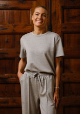 HENNY TSHIRT - GREY MELANGE