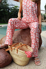 LOBBI PANTS - LOBSTER RED