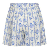 MIE SHORTS - CREME BLUE MUSSEL