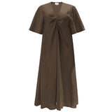 NOTTI SS DRESS - BROWN