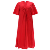 NOTTI SS DRESS - LOBSTER RED