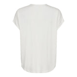 NUNI VNECK TSHIRT - CREME