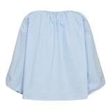 RIKKE BALLOON BLOUSE - BABY BLUE