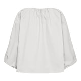 RIKKE BALLOON BLOUSE - WHITE