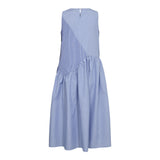 RIKKE NS DRESS - BLUE CHECKS
