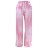 SISSI PANTS - PINK STRIPE