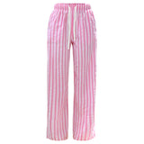 SISSI PANTS - PINK STRIPE