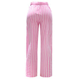 SISSI PANTS - PINK STRIPE