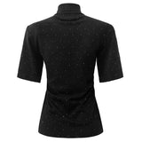 TAMMI-SS-BLOUSE - BLACK