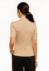 TAMMI-SS-BLOUSE - SAND