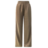 TIKI WIDE PANTS - BROWN