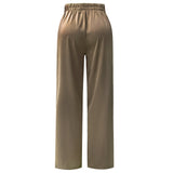 TIKI WIDE PANTS - BROWN