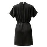PIP SS PEARL DRESS - BLACK