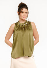 PIP PEARL TOP - AVOCADO