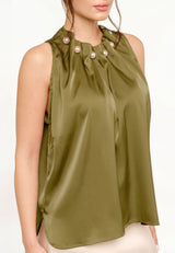 PIP PEARL TOP - AVOCADO