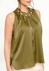 PIP PEARL TOP - AVOCADO