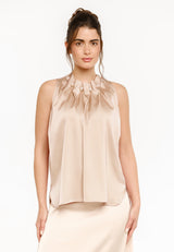 PIP PEARL TOP - CHAMPAGNE