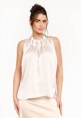 PIP PEARL TOP - OFFWHITE