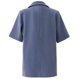 FREDDY SS BLAZER - DENIM BLUE